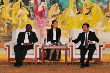 南非鋼鐵項目出席嘉賓由于勇接待